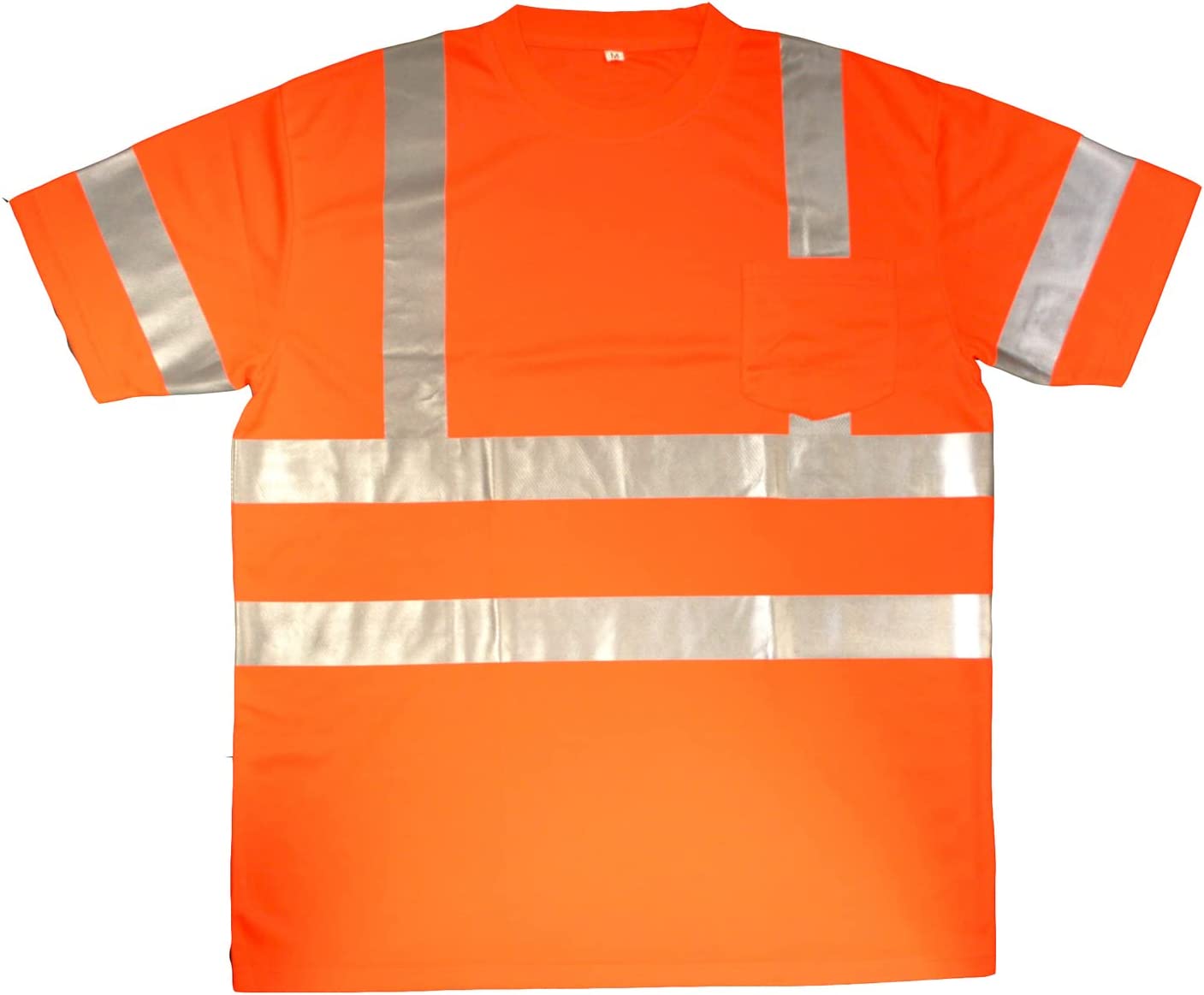 Moisture-Wicking Reflective T-Shirt, High-Visiblity, Type R, Class 3