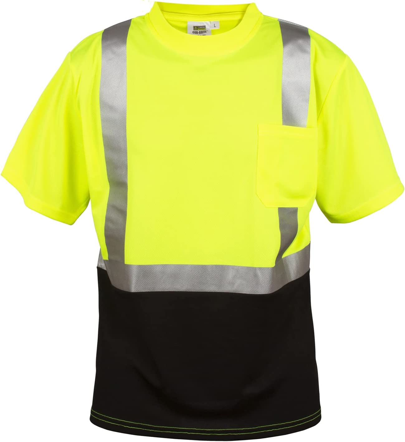 High-Visibility Reflective Safety T-Shirt