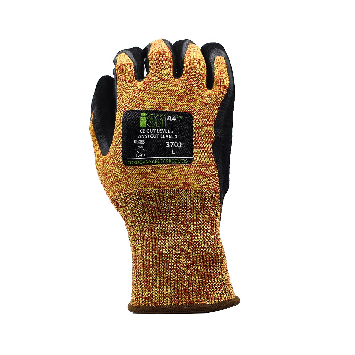 Cut-Resistant Gloves for Glass Handling, ANSI Cut Level A4