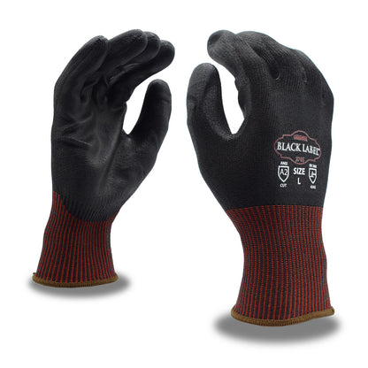 Cut-Resistant Gloves, ANSI Cut Level A2, PU Palm