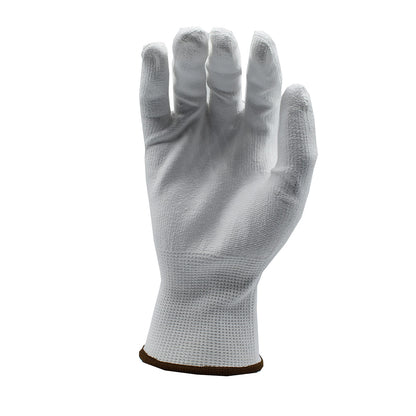 White Cut-Resistant Gloves, Bulk 10-Pack