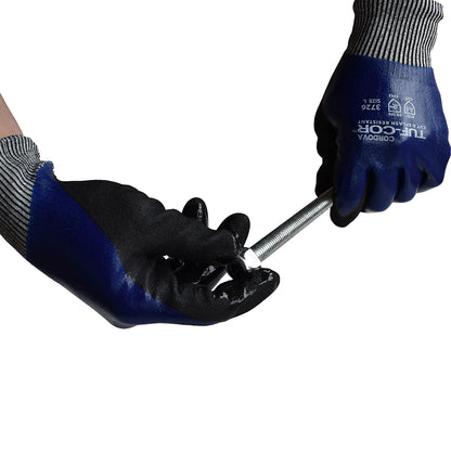 Tuf-Cor Cut-Resistant Gloves, ANSI Cut level A4, Bulk 10-Pack