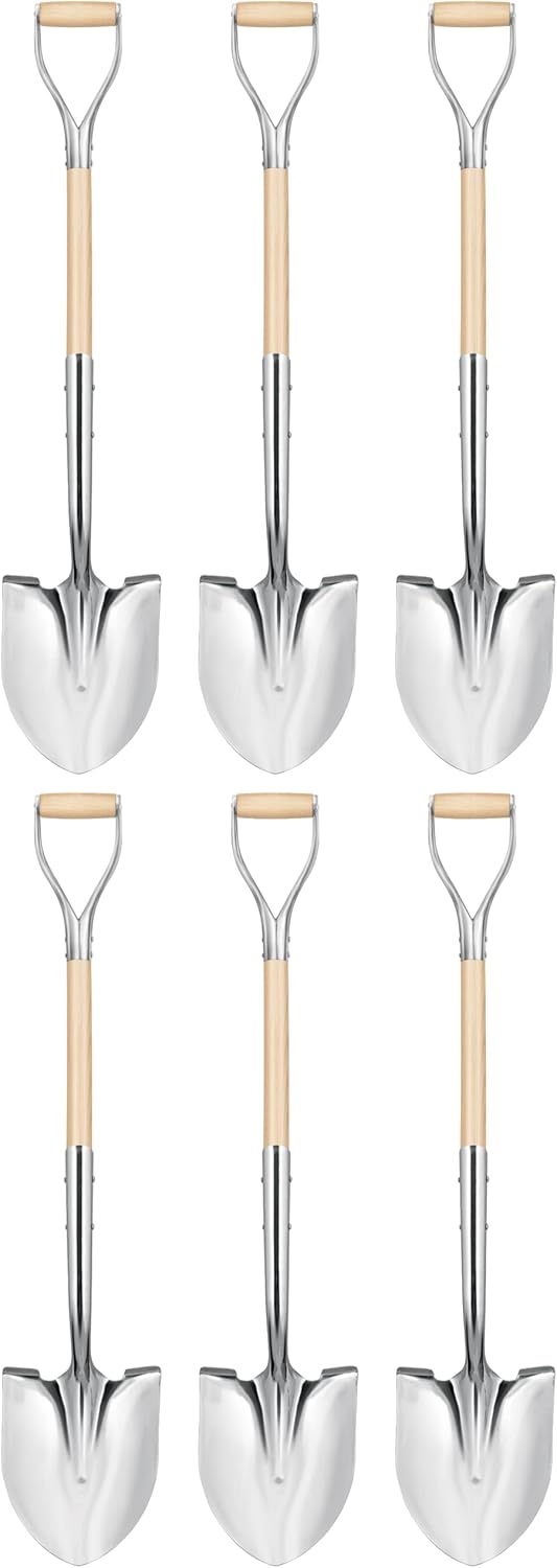 Chrome Ceremonial Shovel, 6-Pack