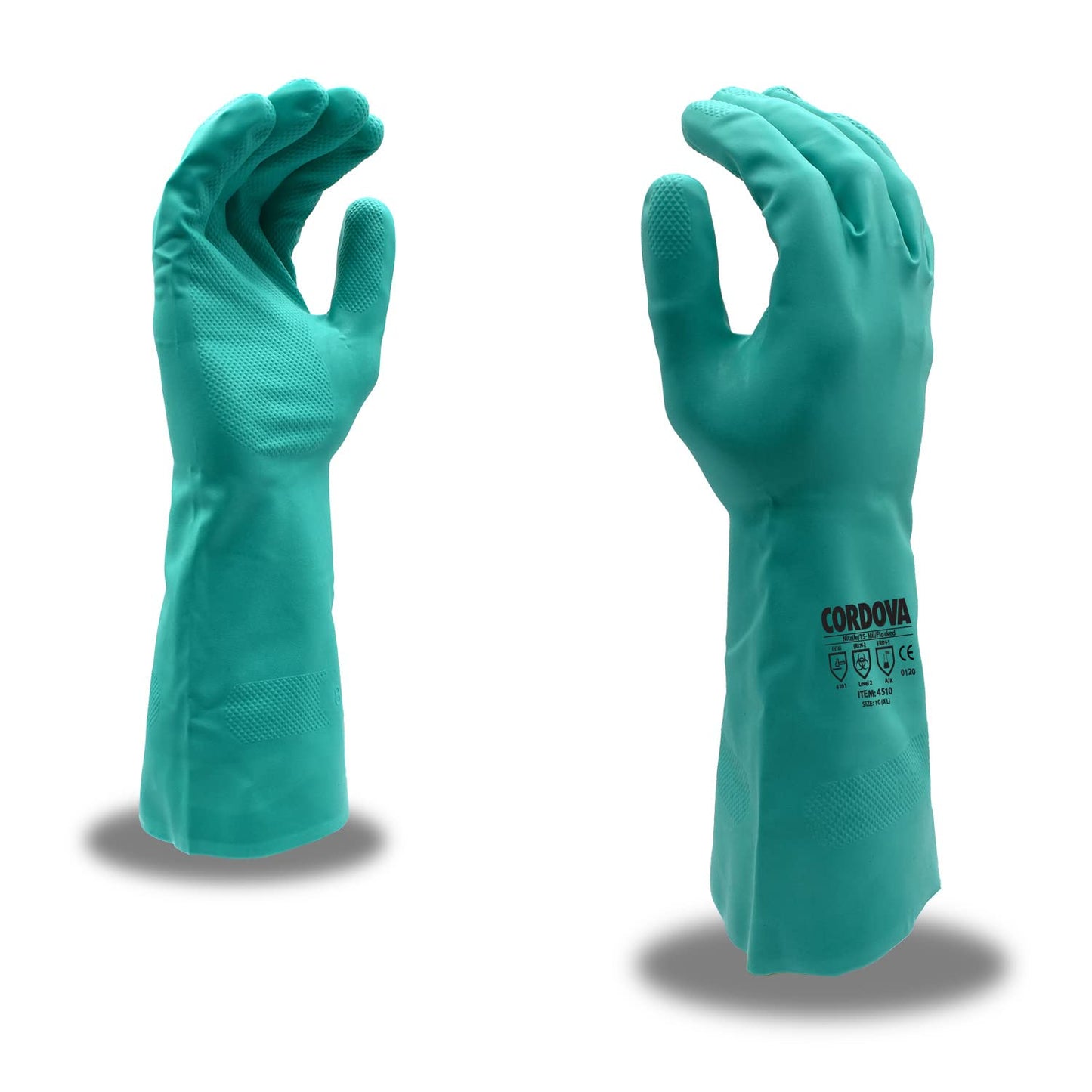 Standard Nitrile Gloves, 15-MIL, 13-Inch, 12-Pack