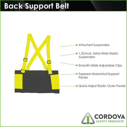 High Visibility Back Support Belt
