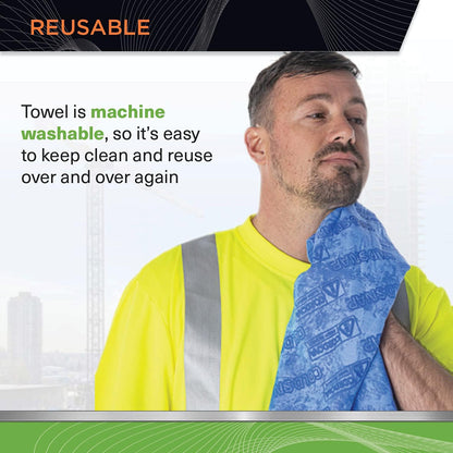 Cooling Towel, EVAporative Material, 33.5 x 13 Inches