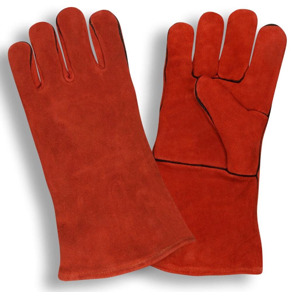 Select Shoulder-Split Leather Gloves, Bulk 12-Pack