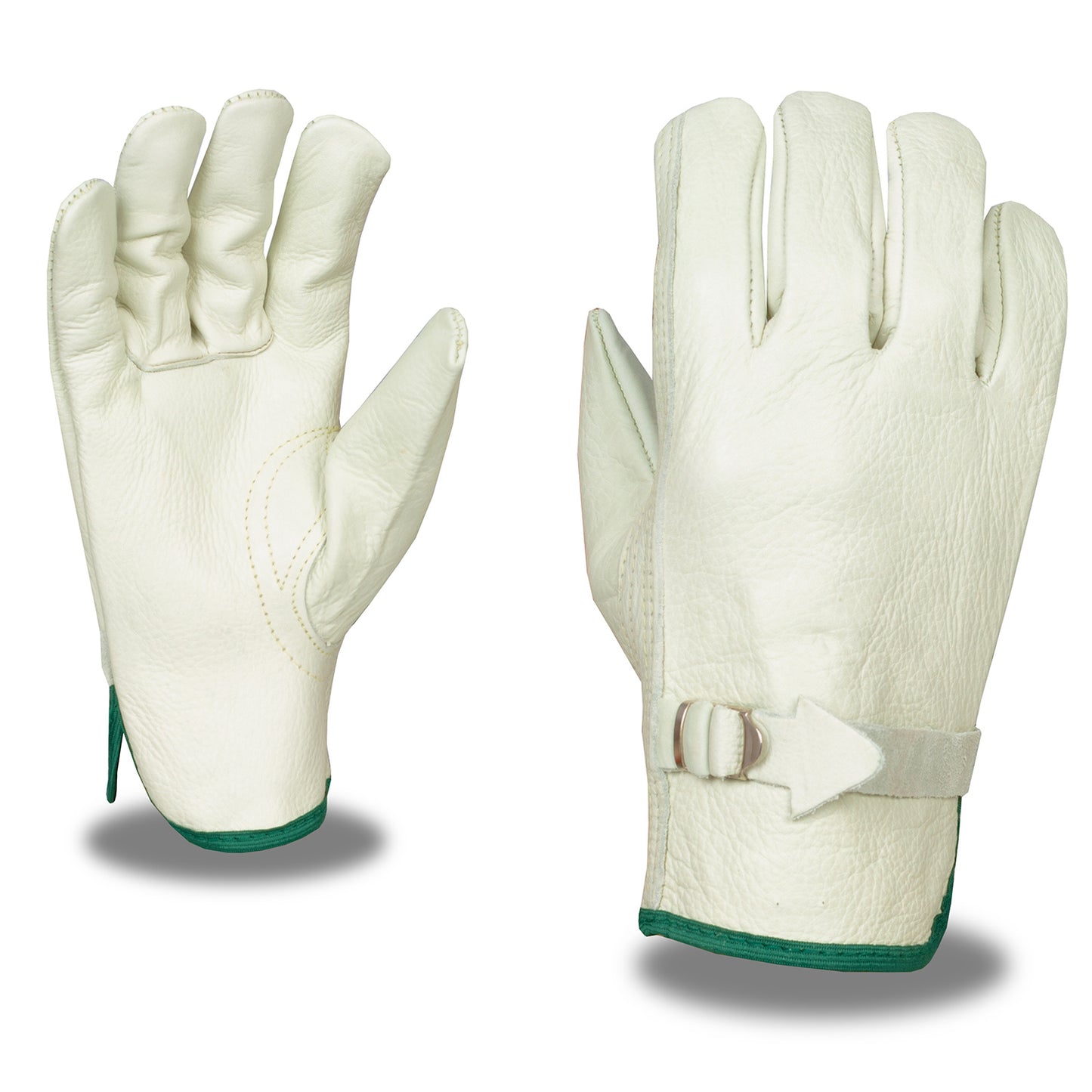 Regular Grain Cowhide Driver Gloves, Bulk 12-Pack