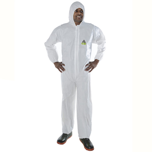 Cordova CPH Disposable Coveralls with Hood, Bulk 25-Pack