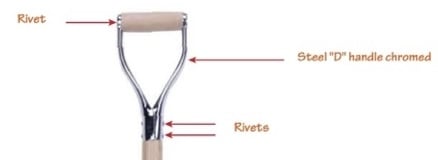 Chrome Ceremonial Shovel, 6-Pack