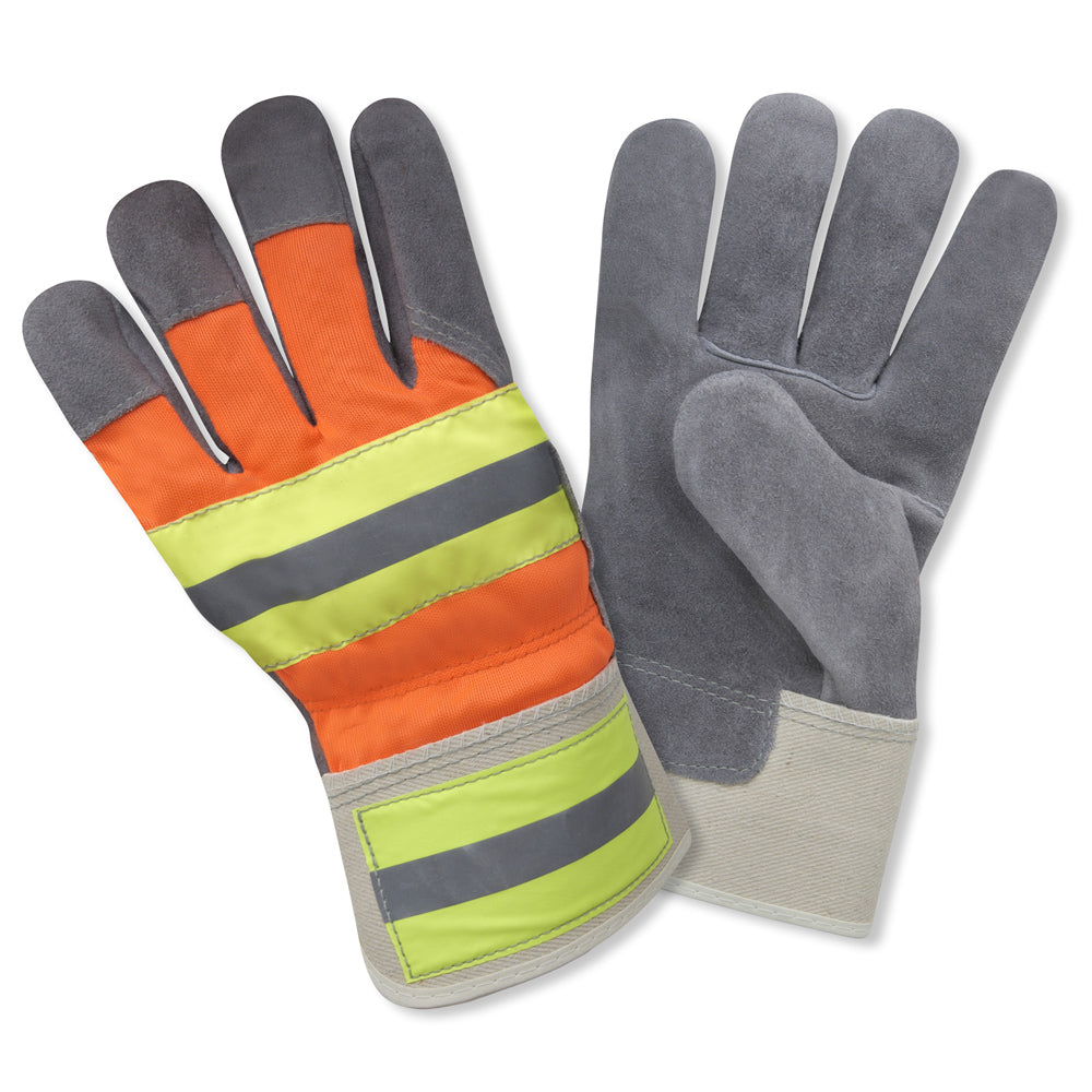 Select Shoulder-Split Leather Palm Gloves, Bulk 12-Pack