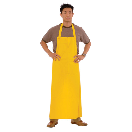 Cordova RA35Y PVC/Polyester Apron, Bulk 10-Pack