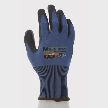 HPPG Cut-Resistant Gloves with Polyurethane Coating, ANSI Cut Level A5