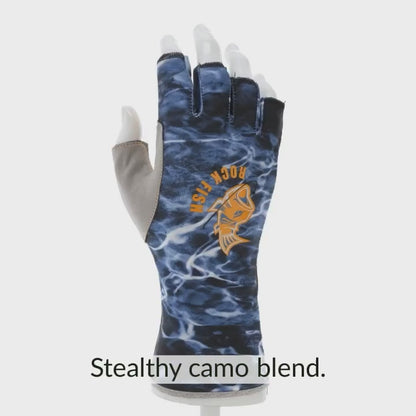 Mossy Oak Fish Baiter Fishing Gloves