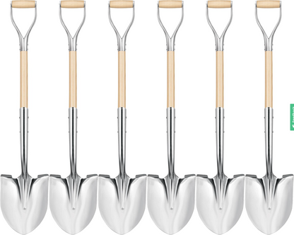 Chrome Ceremonial Shovel, 6-Pack