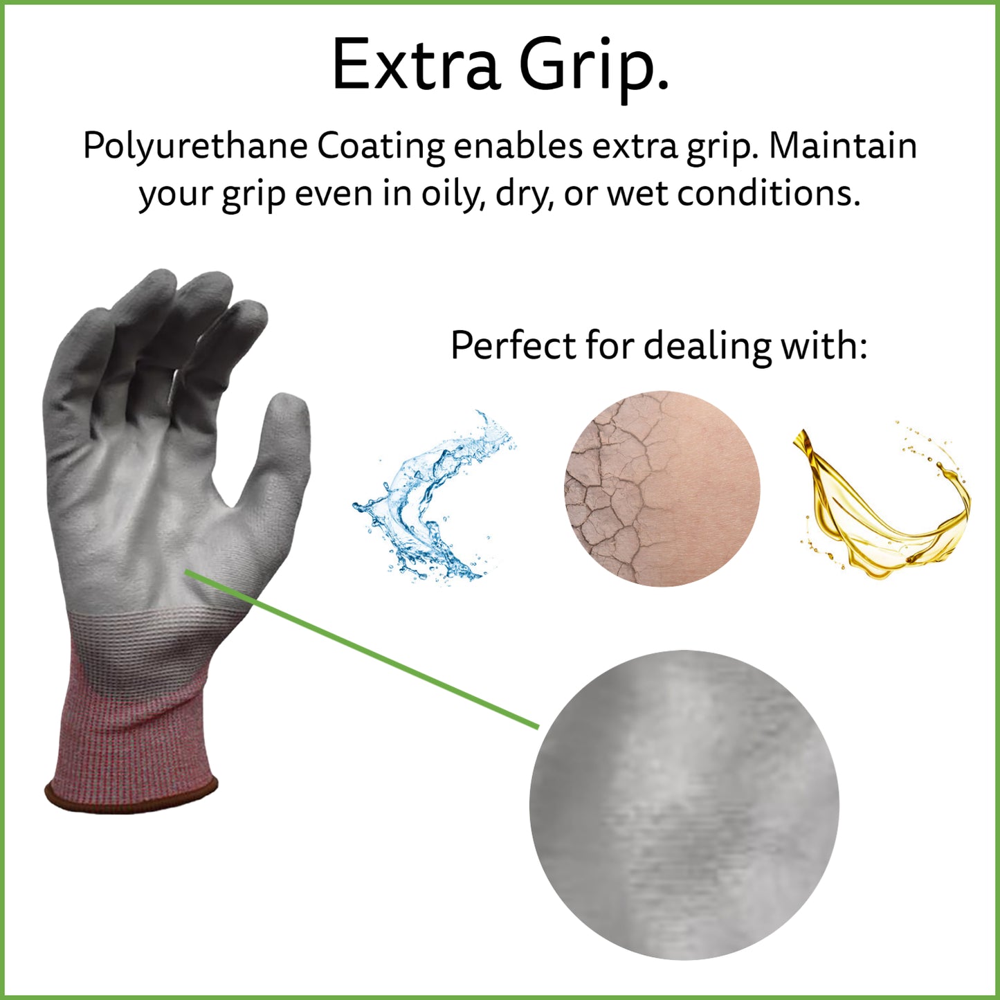 HPPG Cut-Resistant Gloves, ANSI Cut Level A4
