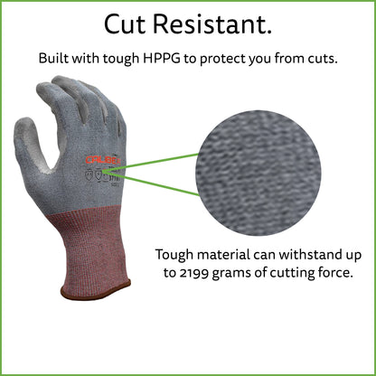 HPPG Cut-Resistant Gloves, ANSI Cut Level A4