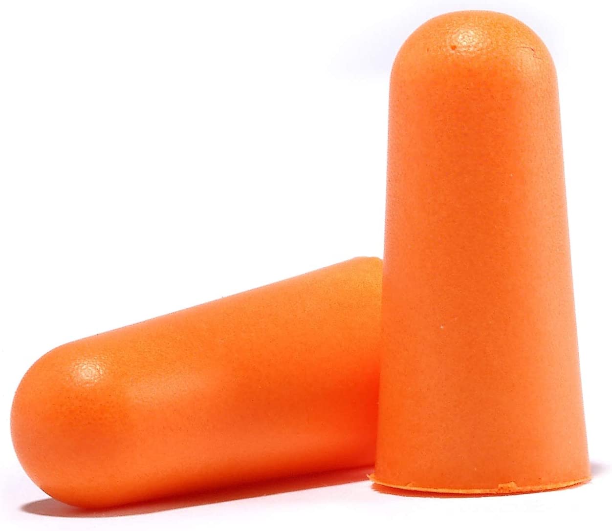 Disposable Ear Plugs, Noise-Cancelling NRR 32, Foam, Orange (200 Pairs)