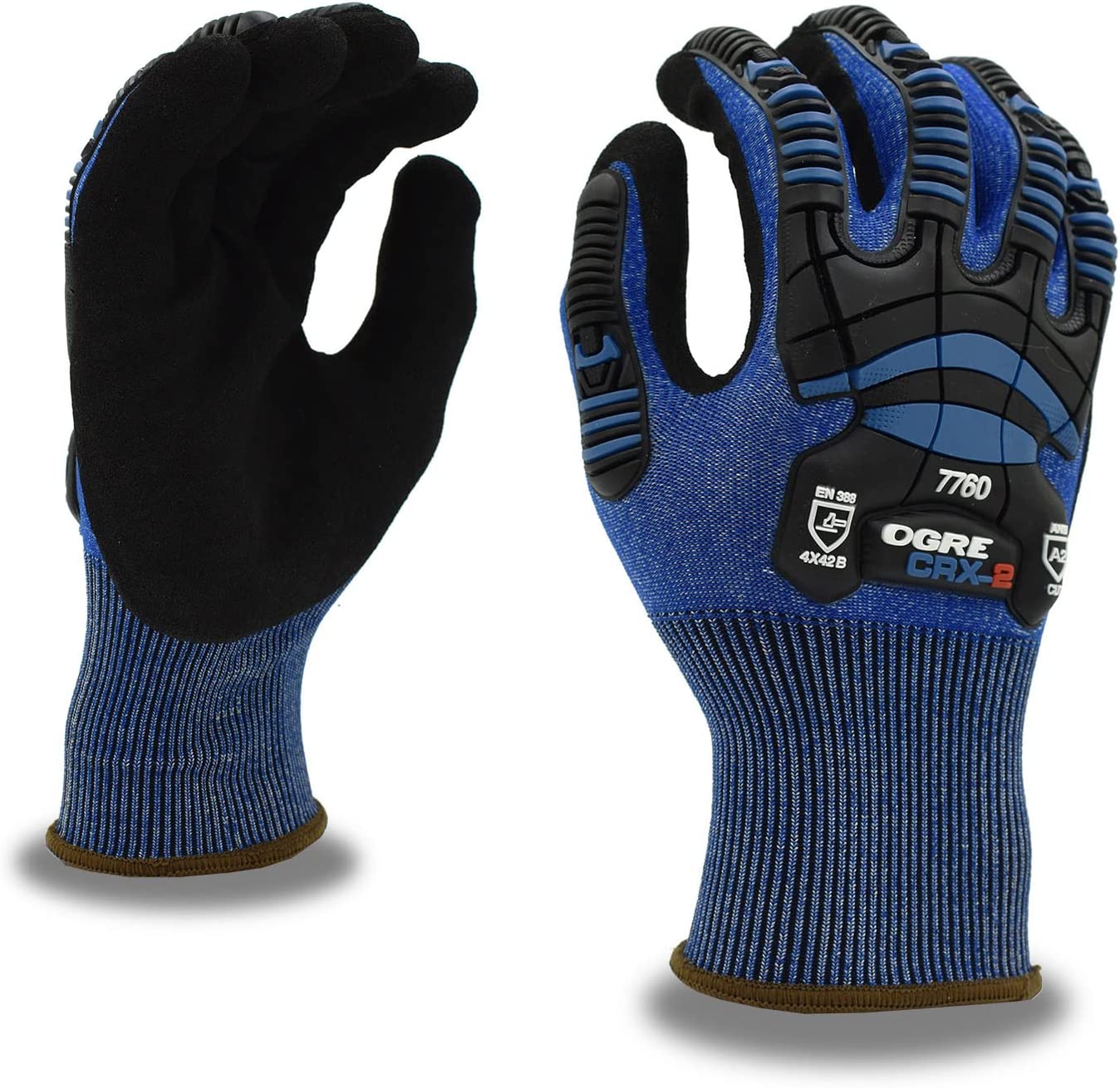 Impact Gloves, Cut-Resistant ANSI Cut Level A2