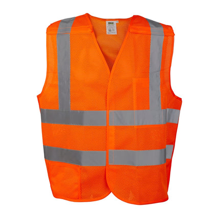 Type R, Class 2, 5-Point Breakaway Vest, High-Visibility