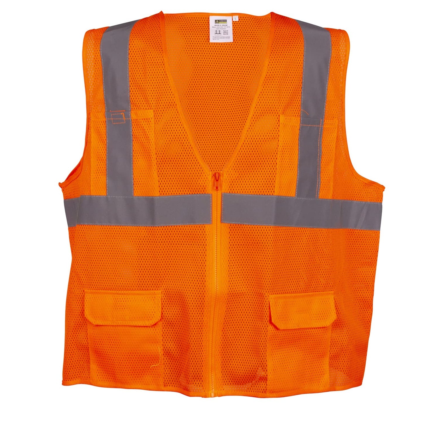 Type R, Class 2, Surveyor's Safety Vest, High-Visibility
