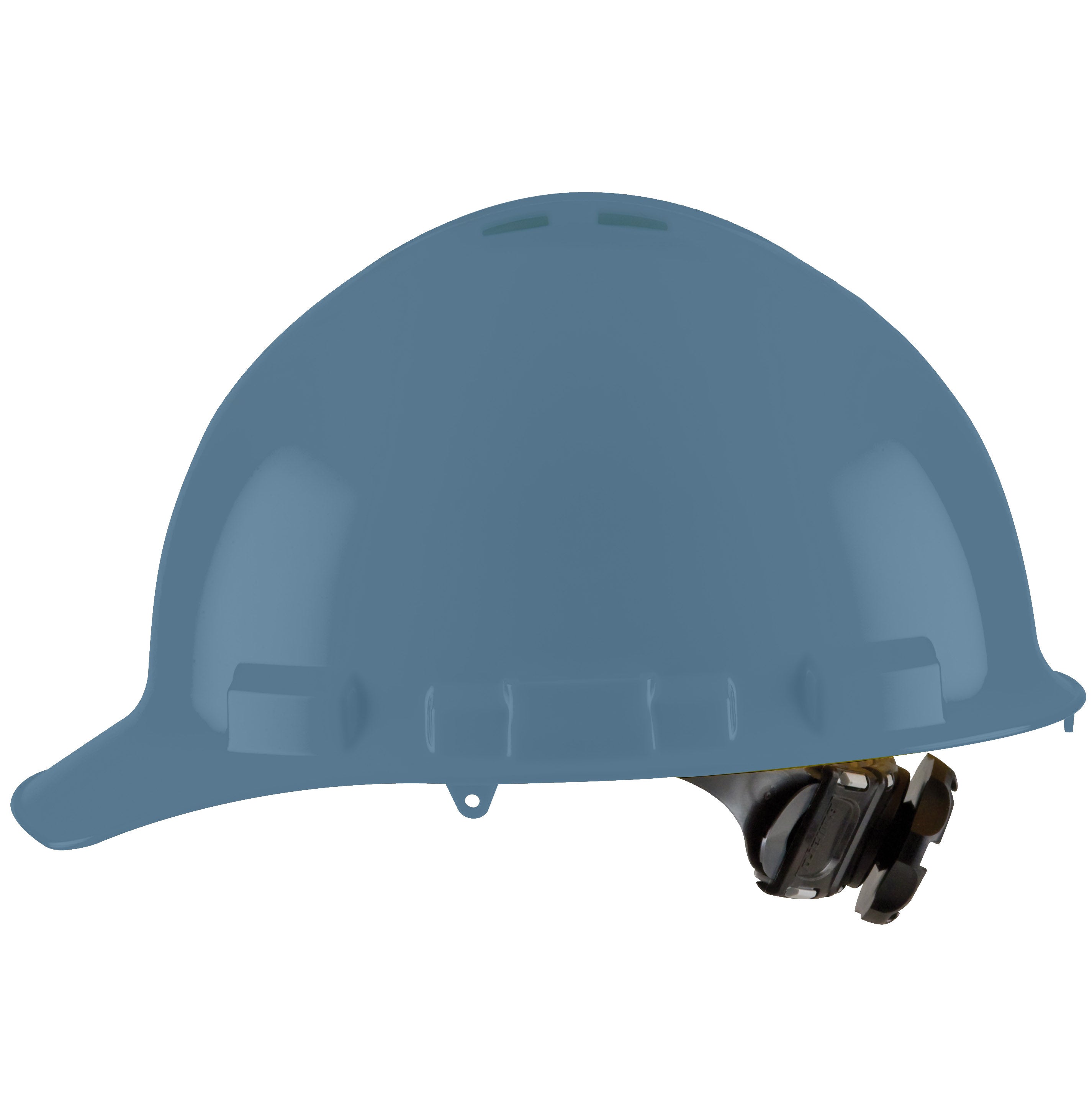 Cap-Style Hard Hat, 4-Point Ratchet Suspension, Class E and G, Vented, OSHA Approved Hard Hat