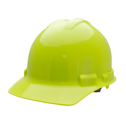 Cap-Style Hard Hat, 4-Point Ratchet Suspension, Class E and G, OSHA Approved Hard Hat