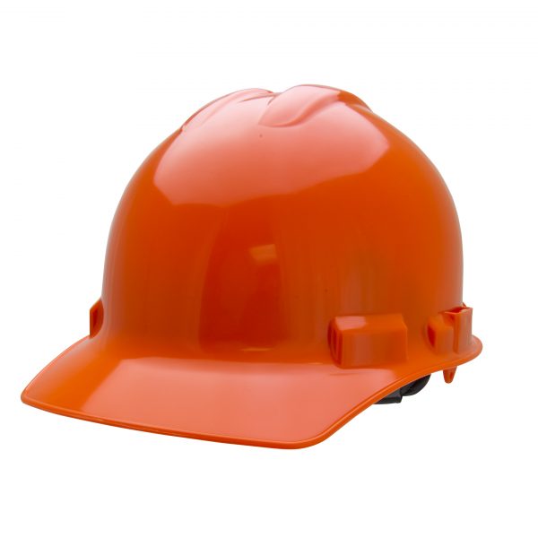 Cap-Style Hard Hat, 4-Point Ratchet Suspension, Class E and G, OSHA Approved Hard Hat