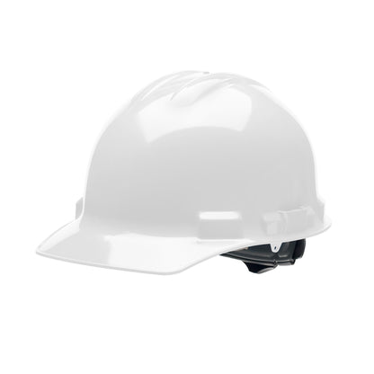 Cap-Style Hard Hat, 4-Point Ratchet Suspension, Class E and G, OSHA Approved Hard Hat