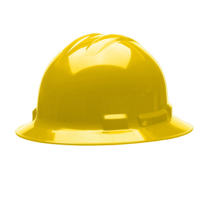 Full-Brim Style Hard Hat, 4-Point Ratchet Suspension, Class E and G, OSHA Approved Hard Hat