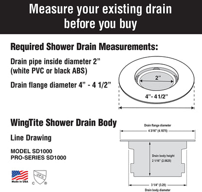 Replacement Shower Drain