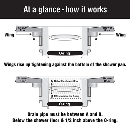 Replacement Shower Drain